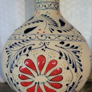 GRAND MAYAN HANDCRAFTED POTTERY BOTTLE